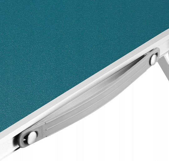 Nils Folding Aluminum Camping Table 40x60cm Blue