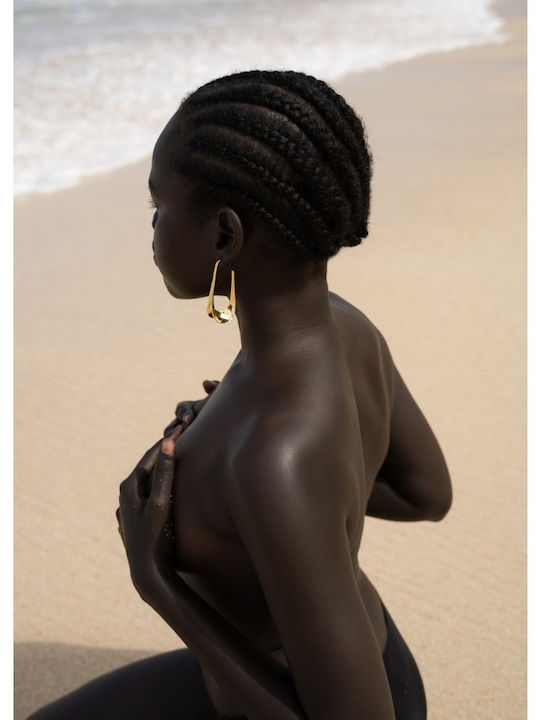 MÉRBABE Gold Plated Steel Earrings