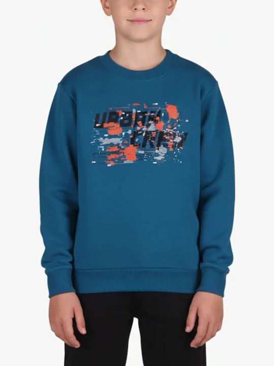 Kids Sweatpants Set Petrol Blue