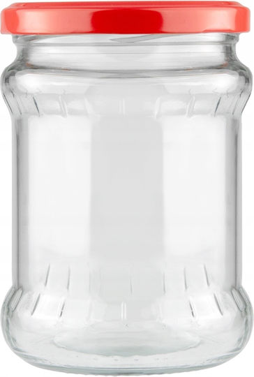 8x Βάζα 500 Ml Μαρμελαδα Κονσερβα Κρεας Μελι