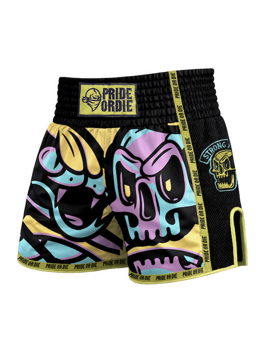Pride Die Cold Instinct Thai Shorts Black