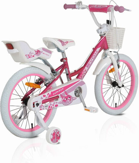 Byox Lovely 18" Kids Bicycle BMX Pink