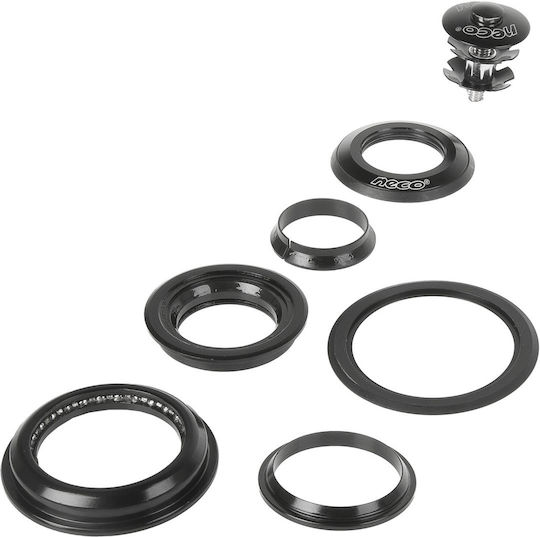 NECO Semi-Integr Tapered 1 1/8" Bicycle Fork Cups