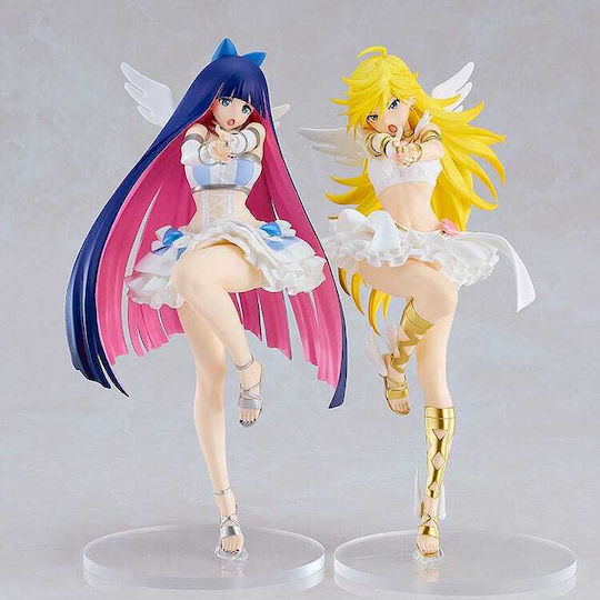 Panty & Stocking Garterbelt Pop Up Parade Statuie Pvc Set 2 Bucăți Panty & Stocking Repent Ver L Mărime 21 Cm