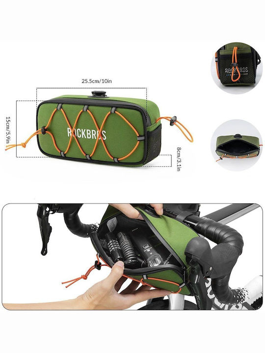 Rockbros Road To Sky Lenker-Tasche Für Fahrräder 1.9lt Grüne
