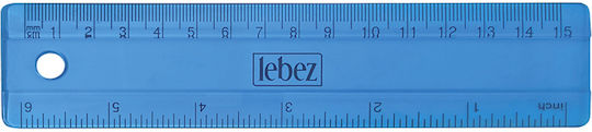 Lebez Σετ 24 Χάρακες Πλαστικοί Διάφανοι