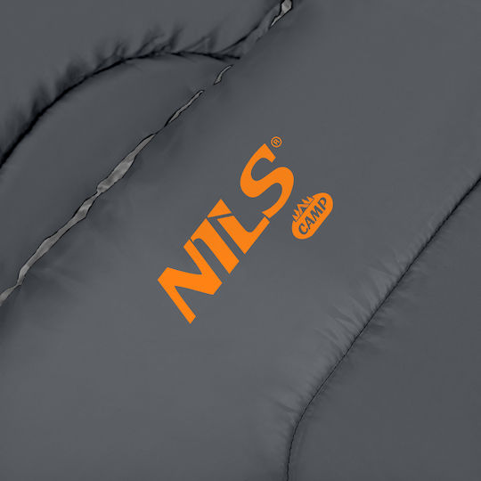 Nils Sac de dormit Single de vară Extreme Anthracite Orange