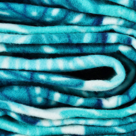 Nils Picnic Blanket 200x200cm in Light Blue Colour