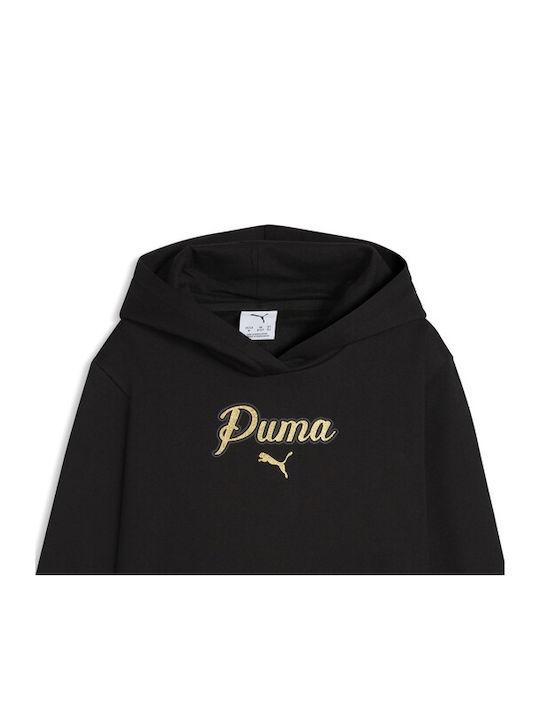 PUMA Hanorac pentru copii Negru