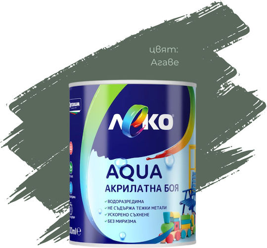 Leko Aqua Acrylfarbe Satin 0,6l Agave