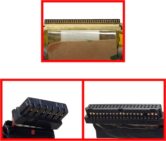 Bildschirm-Flexkabel Sony Vaio Dd0hk6lc000 603-0101-7534_a Video-Bildschirmkabel LCD Code 1-flex0159