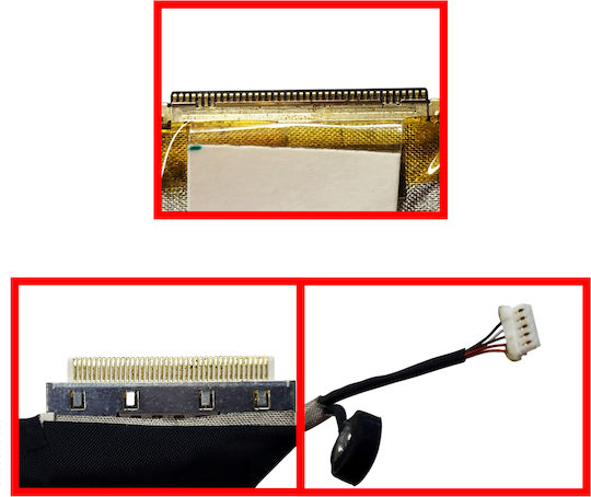 Screen Flex Cable Asus N43s N43j N43jf N43jm N43jq N43sm N43sv 14g22101801v Video Screen Cable Code 1-flex0318