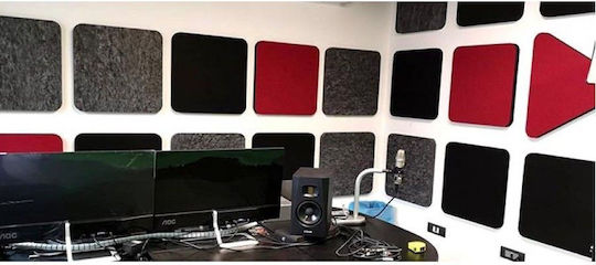 Audiodesigner Ecoplan Triangle Audio Treatment Panel 4 Pieces 80cm in White Color
