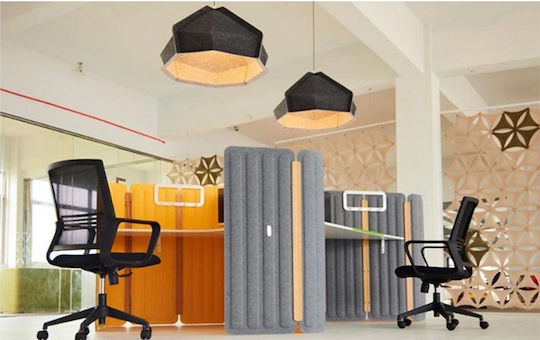 Audiodesigner Pet Work Station (1бр) 122см x 242см в Бял Цвят