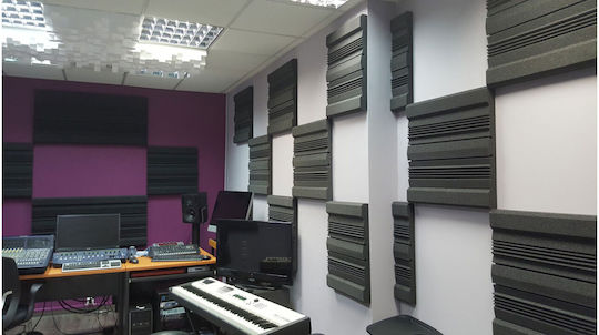 Proacoustics Polyfon-S Звукоабсорбиращ Панел (8бр) 60см x 60см x 55мм в Сив Цвят
