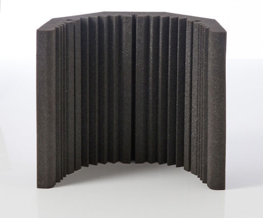 Alphacoustic Polyfon MB Sound Absorbing Panel (1pcs) in Design Wedge in Gray Color