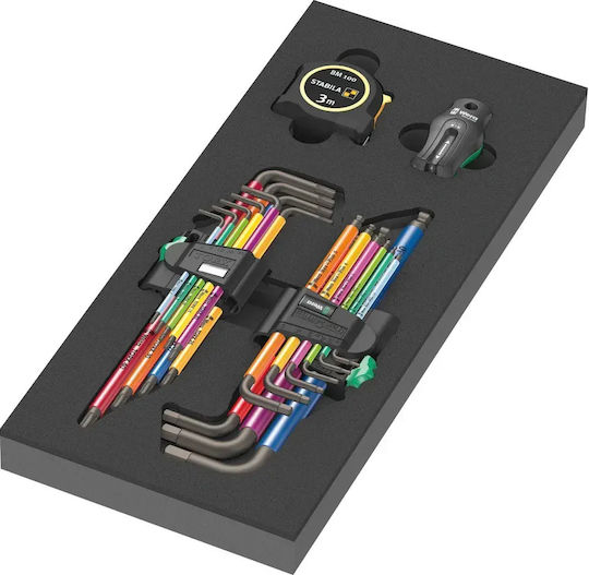 Wera Wera 9740 Angle Key Set 1 Foam Insert