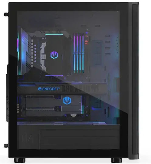 Endorfy Ventum 400 ARGB Midi Tower Computer Case Black