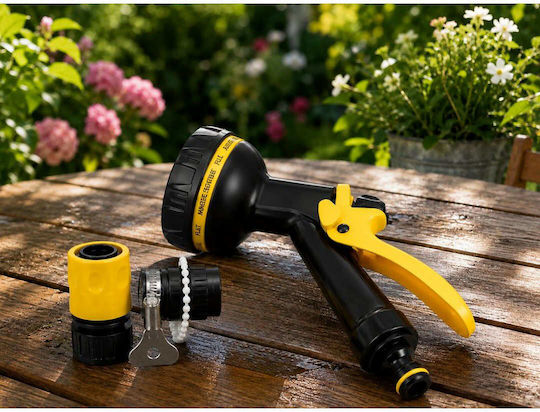 Garden Water Gun 10 Spray Functions Clamp