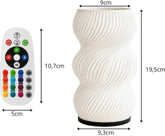 Verk Group Lampă LED RGB Vază Verk Group Lampă LED RGB Vază