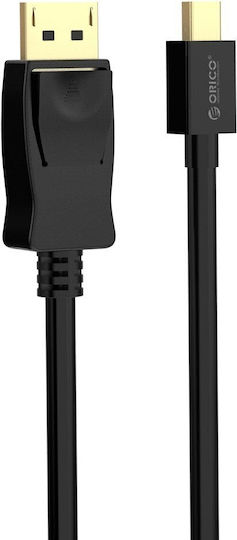 Orico XD-MDTH4 DisplayPort Male - Mini DisplayPort Male Cable 3m Black