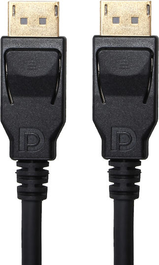 Vcom Cg651 Cablu DisplayPort M la DisplayPort M 1m Negru 8K@60Hz