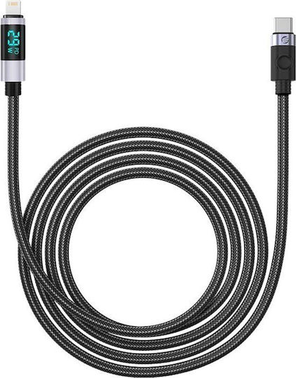 Orico LED USB-C към Lightning кабел 29W Черен 2m