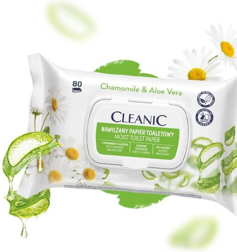 033387 Hh Cleanic Feuchttücher Kamillenextrakt 80 Stück