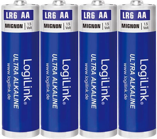LogiLink Ultra Baterii Alcaline AA 1.5V 4buc