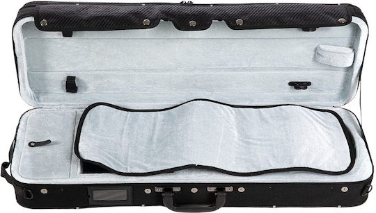 Gewa Aspirante Violin Oblong Waterproof Case Violin Padded 4/4 Black