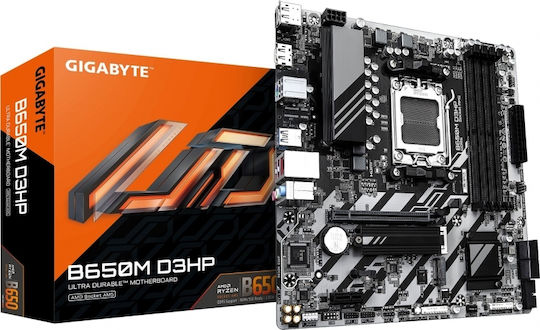 Gigabyte B650M D3HP Motherboard Micro ATX με AMD AM5 Socket
