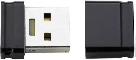 Intenso Micro Line 128GB USB 2.0 Stick Μαύρο