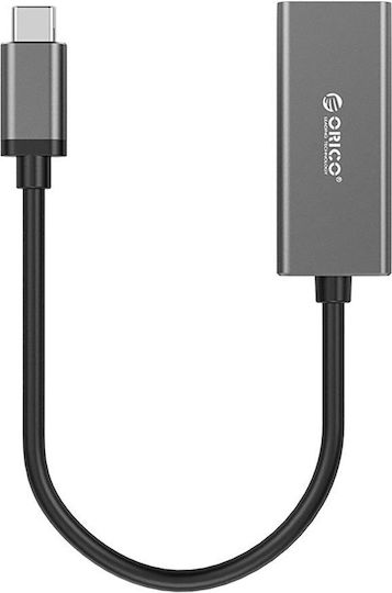 Orico Xc-r45-v1 USB-C Zu Rj45 Gigabit Ethernet 1 Gbps Netzwerkadapter Schwarz 6942227180629