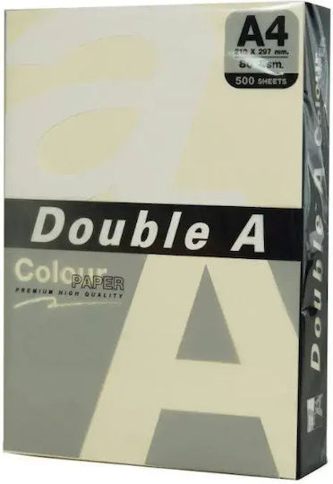 Double A Hârtie de Imprimare A4 1x500 foi Bej