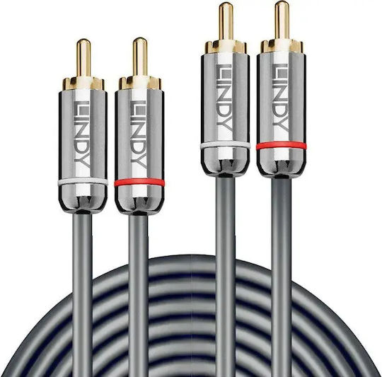 Lindy Kabel 2x RCA-Stecker - 2x RCA-Stecker 3m 35347