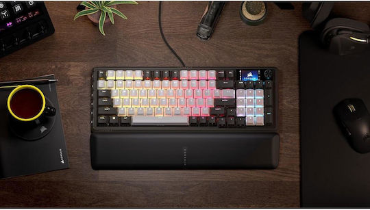 Corsair Vanguard 96 Gaming Keyboard 96% with Corsair MLX Plasma Switches and RGB Lighting English US