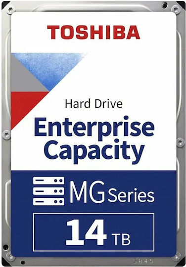 Toshiba MG11 14TB HDD Hard Drive 3.5" SATA III 7200rpm with 512MB Cache for Recorder MG11ACA14TE