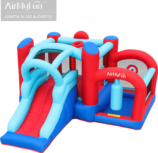 ForAll Надуваема Fun Arena с трамплин и пързалка за 3-8 години