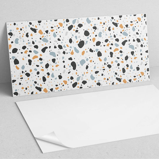 Panou Autocolant Tipărit Din Vinil 100x50 Cu Model Pete Abstracte