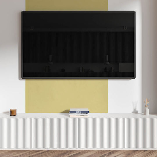 Wall Vinyl Panel Modern Interior Decoration 100x50 Cm Yellow