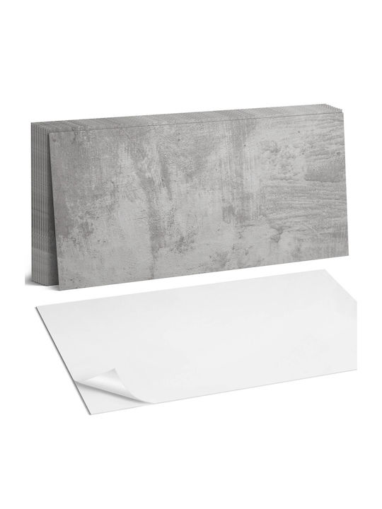 Wandsticker & Wandgemälde Vinyl Bodenbelag Druck Textur Unbehandelter Beton 10x40x20 Stück