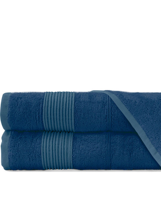 Darymex Darymex Badetuch Gesicht 50x90cm Blau Der See Gewicht 500gr/m²