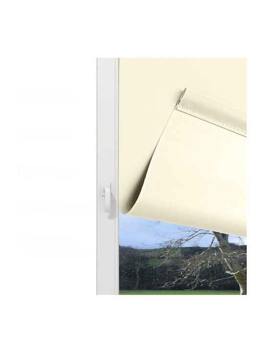 Eurohome Ρόλερ Σκίασης Ολικής Συσκότισης Μπεζ Π50xΥ160εκ.