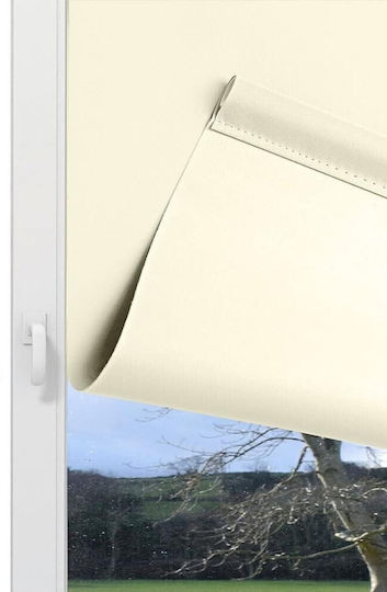 Eurohome Ρόλερ Σκίασης Ολικής Συσκότισης Μπεζ Π55xΥ160εκ.