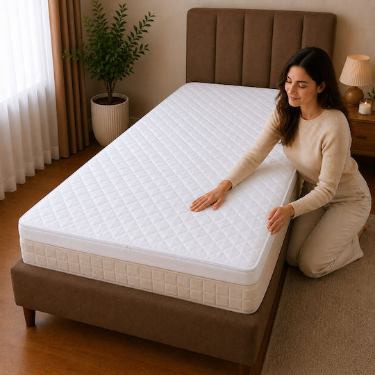 Kotonia Home Topper Saltele Single Spumă De Memorie Cu Husa Detasabila 90x200x4cm