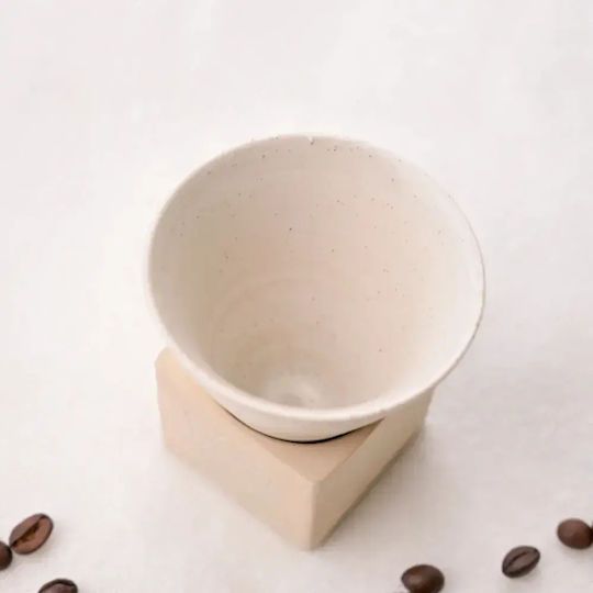 Ceașcă Espresso Ceramică Albă 120ml