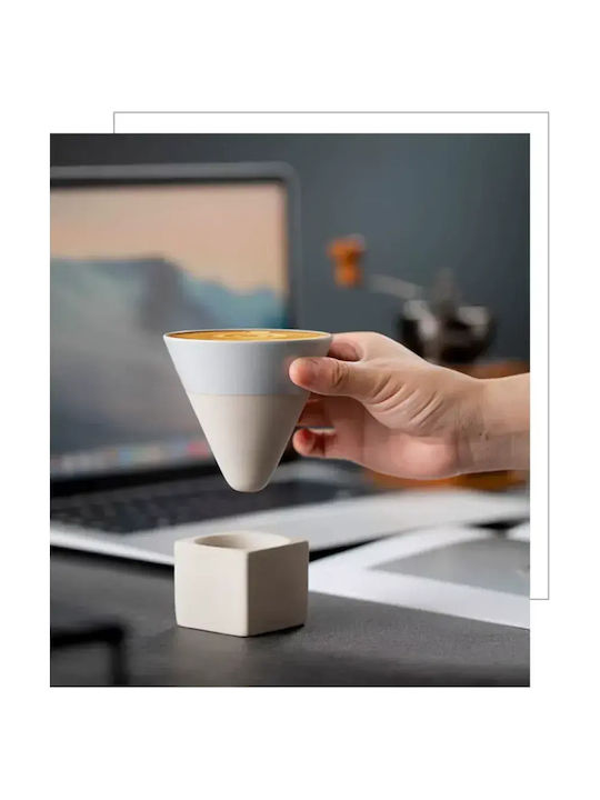 Ceramic Grey Espresso Cup 120ml