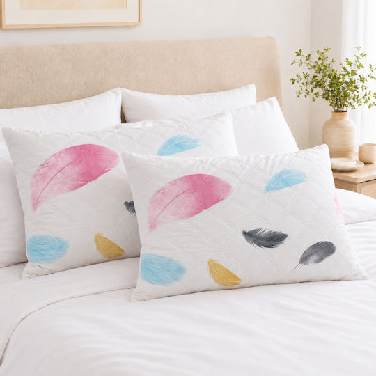 Kotonia Home Perne de Somn Microfibra 50x70cm 2 Bucăți