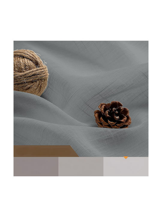 Cucraf Set Curtains With Grey Grommets 140x225cm