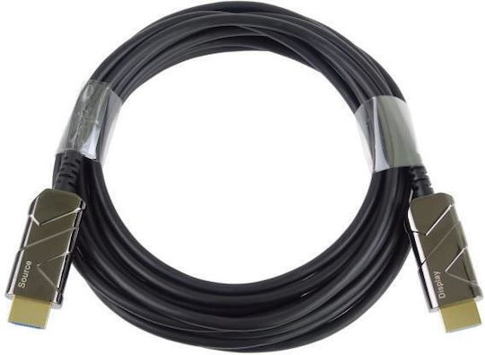 Hdmi Optisches Kabel 48gbps 8k@60hz Aktives Optisches Aoc V2.1 Goldbeschichtete Stecker 3m Premiumcord Kphdm21x03